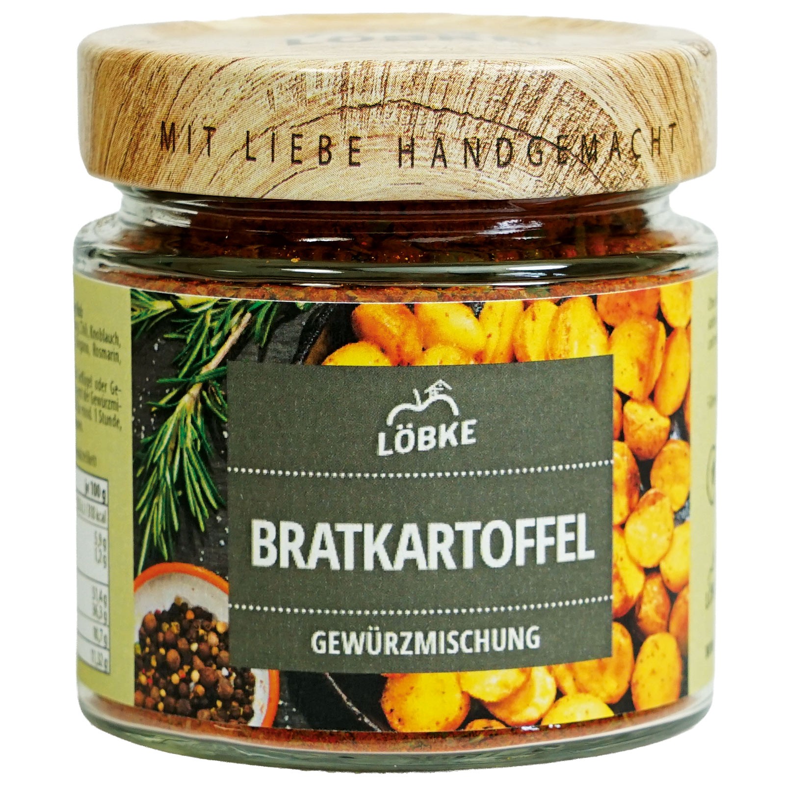 Bratkartoffel Gewürzmischung im Schraubglas