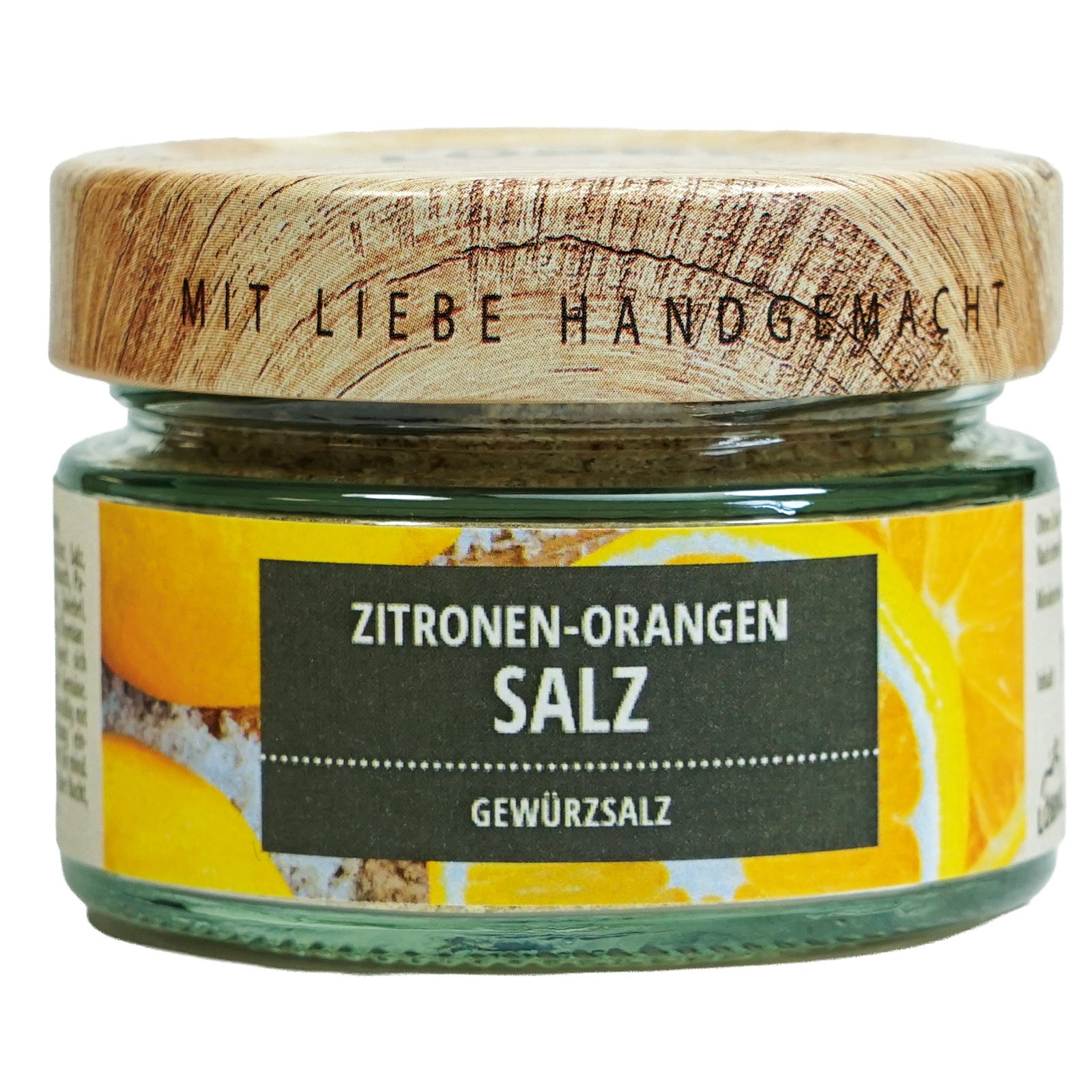 Zitrone-Orangen-Salz im Schraubglas