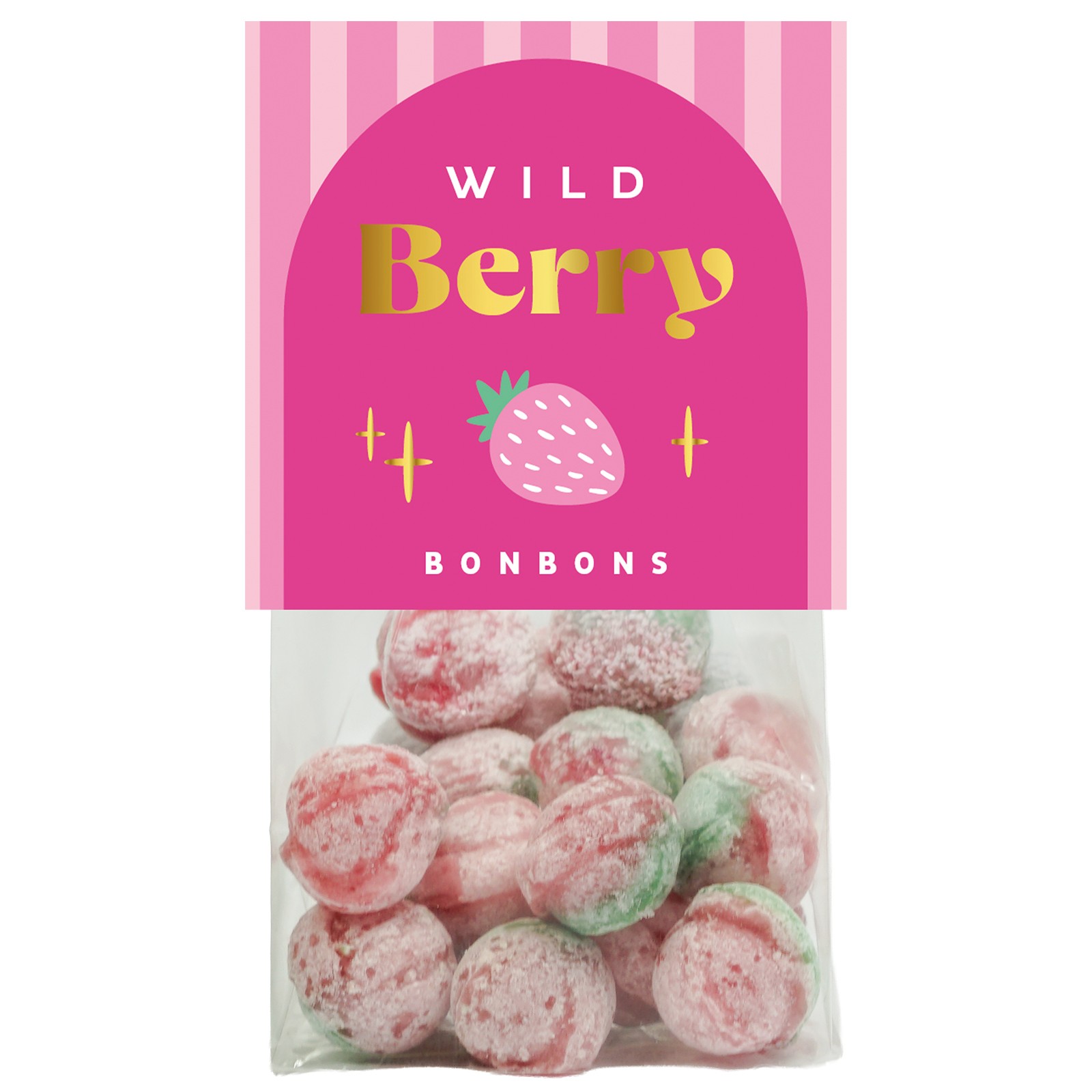 Wildberry Cocktail-Bonbons in der 100g Tüte Wildberry Cocktail-Bonbons in der 100g Tüte