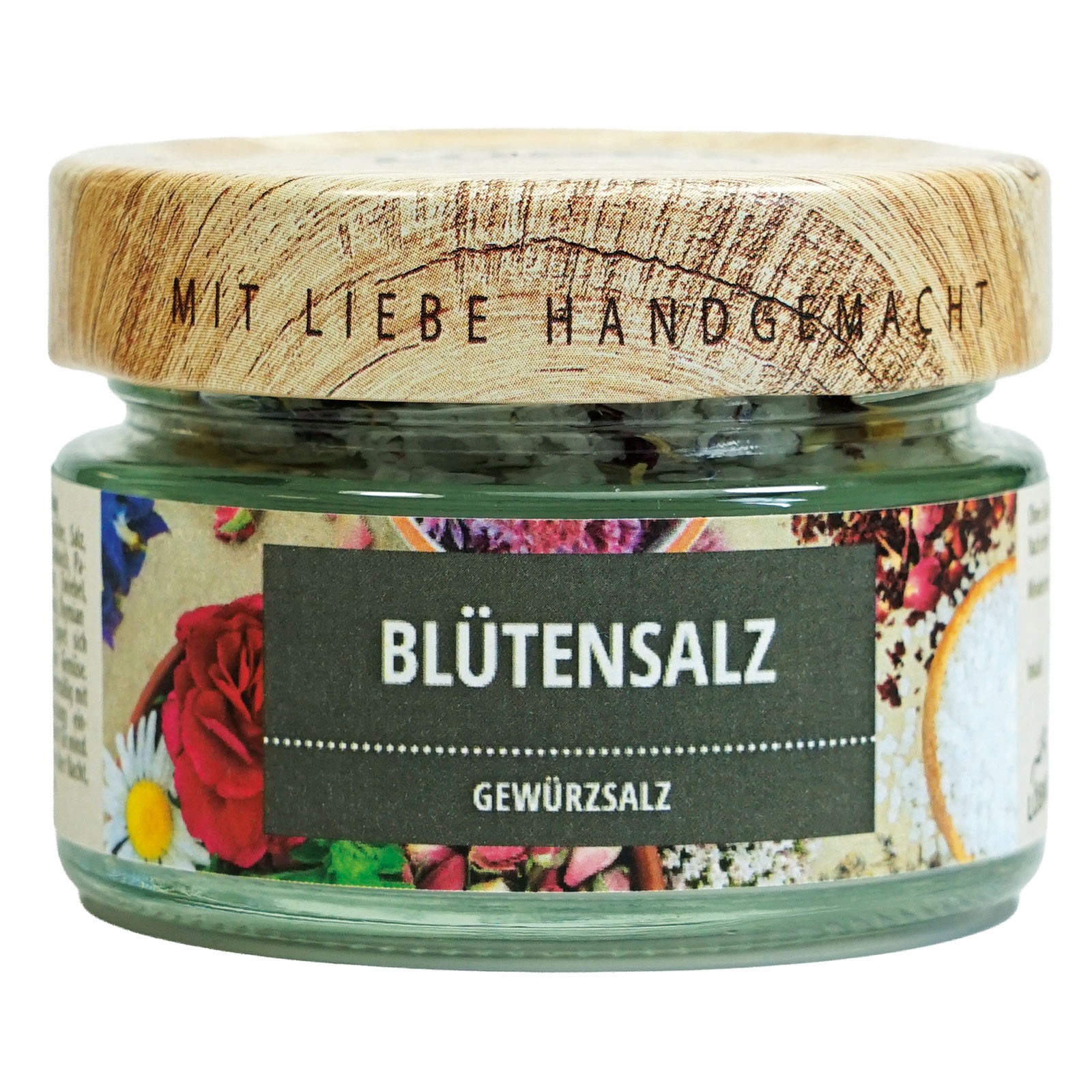 Blütensalz im Schraubglas Blütensalz im Schraubglas